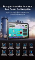PC industriel à écran tactile sans ventilateur étanche IP65 10"12"15"17"19 " Linux/Win 10 Moniteur industriel embarqué
