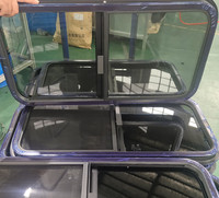 Campeur RV de Vitres De Voiture En Aluminium Fenêtre Coulissante Cheval Remorque Prix Caravane Vitre Fenêtre RV Pour Camping-Car