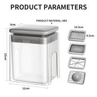 Trancheuse à légumes, hachoir à frites, outil pour faire des chips, coupe-pommes frites, gadgets de cuisine, coupe-frites