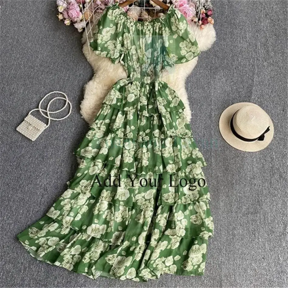 green emerald velvet dress Dewlily Summer Dress Korean Fashion Teens 20s 30s Cute Leg-lengthening