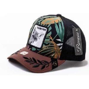 Cappello Trucker Bonnie a 6 Pannelli in Rete, Regolabile, Unisex, Casual, Primavera-Estate, con Design Ricamato - Product Image 1