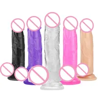 Ultra Passionate Adult Sex Toys, Plastic Rubber Dildos