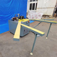 Machine de fabrication combinée pour coins de portes et fenêtres en aluminium SHANGDONG LZJ--160