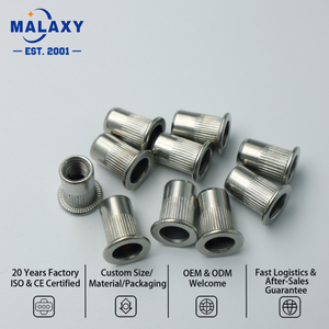 Tuerca Remachable de Acero al Carbono Galvanizado en Zinc de Alta Calidad Malaxy, Tuerca Remachable de Cabeza Plana - Product Image 3