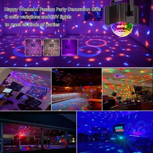 Multiple Modes LED <strong>Party</strong> <strong>Light</strong> Disco Ball <strong>Light</strong> for <strong>Party</strong> and Birthday Decoration - Product Image 6