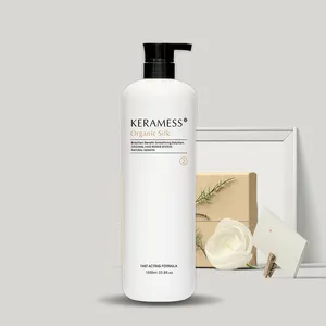 Perawatan Rambut Rontok Brazil Nano Perawatan Rambut Keratin untuk Gaya Rambut Super Keriting Kasar atau Keriting