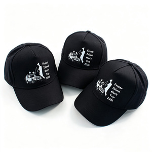 Casquette de baseball personnalisée avec logo, 5 panneaux, en coton, impression sérigraphique, pour équipe, <span class=keywords><strong>voyage</strong></span>, sport en plein air, décontractée, protection solaire - Product Image 1