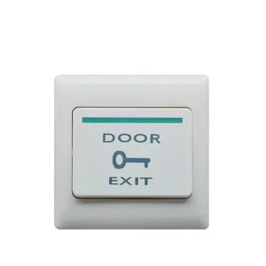 Vians TK ML putih pintu plastik tombol tekan keluar Panel Output 3A Max sistem kontrol akses pintu