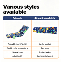 Planche d'immobilisation dentaire pour enfants avec trois rangées de sangles Velcro et coussin cervical pour clinique dentaire – Fourniture OEM ODM