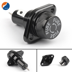 Vít Bayonet loại không thấm nước hình trụ cầu chì chủ bảng điều khiển gắn kết AGC MDL cầu chì 5*20 5 AMP cầu chì và chủ Thùng cắm - Product Image 4