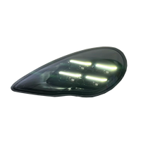 Pièces automobiles SJC, feux avant à double couleur jaune et blanc DRL pour Porsche Panamera 970.1 2010-2013, mise à niveau vers le nouveau style 2025