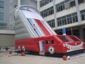 <b>Inflatable</b> PVC Coated Cloth <b>Car</b> Slide for Universal Use - Product Image 2