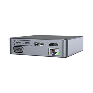 Station d'accueil USB-C Type-C 12-en-1 avec LAN Gigabit 1000 Mbps pour Windows 10/11 Pro, Linux – Idéale pour le bureau, la maison et les ordinateurs portables/de bureau - Product Image 5