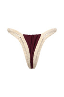 XF 2027 Nouvel ensemble de bikinis personnalisés rouge rubis ivoire abricot, maillot de bain 2 pièces, vêtements de plage, maillot de bain pour femmes, fabricant de maillots de bain