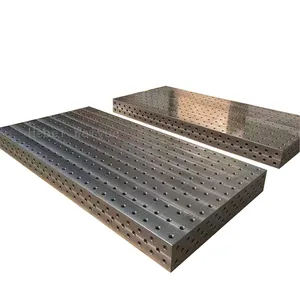 Mesa de Soldagem de ferro fundido 3D de aço cinza D28/D16 com acessórios de soldagem