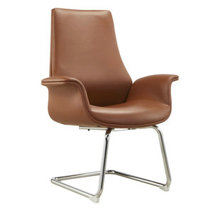 Silla de oficina ejecutiva de diseño moderno de cuero de vaca, silla ergonómica Boss, sillón de calidad <span class=keywords><strong>para</strong></span> uso doméstico y de oficina - Product Image 3