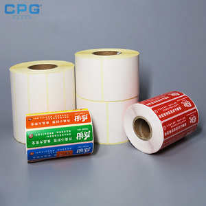 Wholesale White 50x40mm Direct Thermal Labels High Contrast Printing E-commerce Fulfillment Thermal Shipping Labels - Product Image 1
