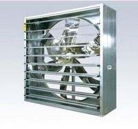 Ventilateur d'extraction conique en acier galvanisé à haut débit d'air, ventilateur papillon robuste à grand volume d'air pour élevages