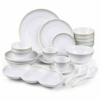 Service de table en mélamine A5 non toxique, sans BPA, incassable et écologique, série Phnom Penh, pour hôtels, restaurants, écoles, et plats à fondue.