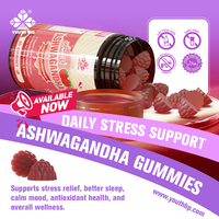 Gummies Premium Ashwagandha et Magnésium : Soutien Bien-être et Vitalité pour Adultes Actifs et Seniors – Stock Disponible – OEM ODM
