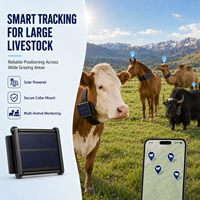 Rastreador GPS Solar para Ganado de 20000mAh Directo de Fábrica con Integración de API de Plataforma Personalizada para Animales Grandes