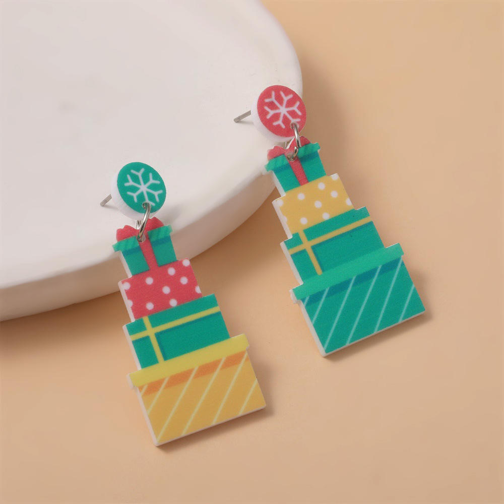 ต่างหูกล่องของขวัญ SKU8563