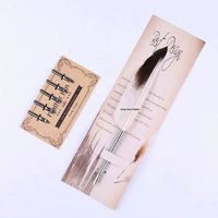 Vente en gros de plume de calligraphie artisanale Stylo plume pour écrire Signature Cadeau Mariage Douche nuptiale Fourniture de fête
