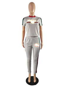 夏季奢华设计师品牌女装两件套套装 - Product Image 2