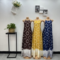 Robe moulante décontractée et élégante en polyester, dernière collection, imprimé ethnique africain, sexy et tendance, à bretelles, pour la saison printanière