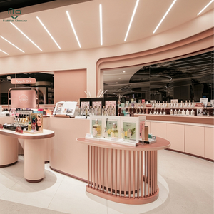 Vitrinas de Exhibición con Iluminación LED Personalizadas para <span class=keywords><strong>Maquillaje</strong></span> y Cuidado de la Piel, Estantes para Salón de Belleza y Tienda de Cosméticos - Product Image 5