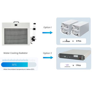 Kit de Radiador de Refrigeración por Agua de 12kW para Uso en Almacenes, Sistema de Refrigeración Líquida Industrial para Servidor, Ventilador de Refrigeración por Agua de Alta Potencia de 12000W - Product Image 6