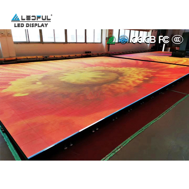 IP67 Full Color Interactive Programable P4.81 DJ Booth Bar Dance Floor LED Display Screen