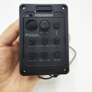Equalizzatore per Chitarra 201 di Seconda Generazione, Sistema Preamplificatore Fishman 201 EQ per Accessori Pickup di Chitarre Acustiche Folk - Product Image 3