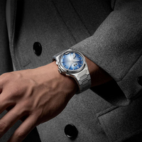 Lucky Harvey Men's Automatic Mechanical Limited Edition Watch Titanium Case Interchangeable Strap Sapphire Crystal ZLS-ZLS414