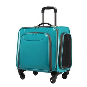 BSCI Factory BSCI Factory Pet Cat Trolley case Oversized 15 kg Dog Travel Two Cats Out Portable Four-<b>wheel</b> <b>Suitcase</b> - Product Image 2