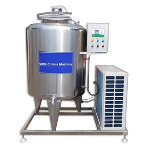 Mini ligne d'équipement laitier automatique, petite machine à traire pour la production de yaourt <span class=keywords><strong>grec</strong></span> et de lait de coco, pompe à usage alimentaire - Product Image 5