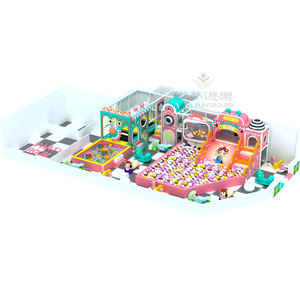 Dream personalizado tobogán de madera interactivo Smash Ball juego arena piscina trampolín patio de recreo interior para Malasia <span class=keywords><strong>Estana</strong></span> Kids Studio - Product Image 1