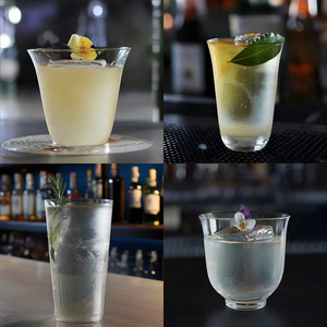 แก้วค็อกเทลทรงบางเฉียบสไตล์ญี่ปุ่น คิมูระ ซีรีส์ ลายดอก<span class=keywords><strong>ชบา</strong></span> ความจุ 301-400 มล. สไตล์มินิมอล - Product Image 2