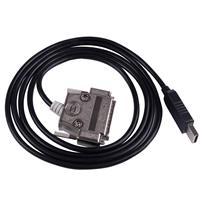 Cable convertidor de adaptador serie USB a DB25 RS232, módem nulo para Sharp X68K X68000 PC, Cable de programación de comunicación