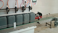 Machine de remplissage automatique anti-corrosion à gravité pour le remplissage de liquides (détergent, eau de Javel)