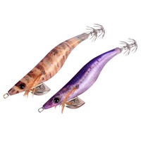 Leurres de pêche japon calmar gabarit en bois crevettes appâts Simulation crevettes appâts pêche calmar leurre EGI jigging leurre accessoires de pêche