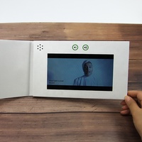 Meilleure Offre Prix de Gros Articles Promotionnels pour Entreprises Cadeau Marketing Livre Brochure Vidéo LCD Module Carte Musicale de Vœux
