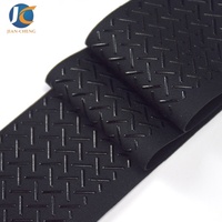 Bande élastique antidérapante en silicone à chevrons de 5,1 cm pour vêtements de sport et cyclisme – Approvisionnement direct usine
