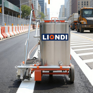 Machine de marquage routier automatique haute précision pour la peinture de lignes de circulation sur sols en <span class=keywords><strong>béton</strong></span>/asphalte - Product Image 6