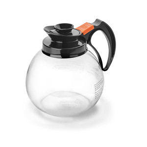 Caraffa in vetro per caffettiera a goccia, capacità 12 tazze, con coperchio e manico - Product Image 1