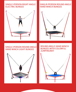 Nhà Máy Giá Chất Lượng Cao 2*2*4M Duy Nhất Tay Tời <span class=keywords><strong>Bungee</strong></span> <span class=keywords><strong>Trampoline</strong></span> Cho Trẻ Em Và Người Lớn Vui Vẻ Chơi <span class=keywords><strong>Trampoline</strong></span> Công Viên Cho Bán - Product Image 5