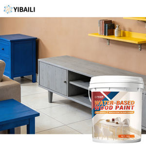 Peinture pour bois, revêtement pour bois d'extérieur, revêtement pour meubles à base d'eau, faible odeur, revêtement pour armoires, très adapté pour l'intérieur/l'extérieur, <span class=keywords><strong>blanc</strong></span> - Product Image 1