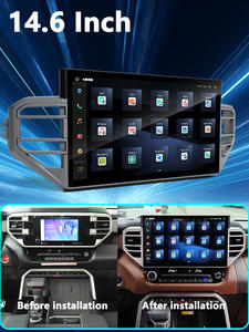 Écran autoradio Android 14,6 pouces pour Toyota Tundra Sequoia 2020 - 2024 Navigation GPS automatique CarPlay sans fil Unité principale Moniteur - Product Image 4