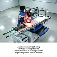 Machine intégrée de marquage laser à positionnement automatique et d'inspection visuelle pour boîtes en fer de chocolat et bonbons, conforme aux normes ASL BELGISI
