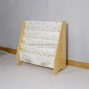 Estantería de Madera para Niños de Diseño Nuevo, Estante Organizador de Almacenamiento Abierto de 4 Niveles para la Habitación Infantil - Product Image 3